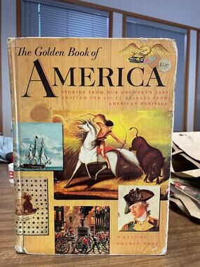 Golden Book of America 1967 HC American Heritage Bruce Catton History Book